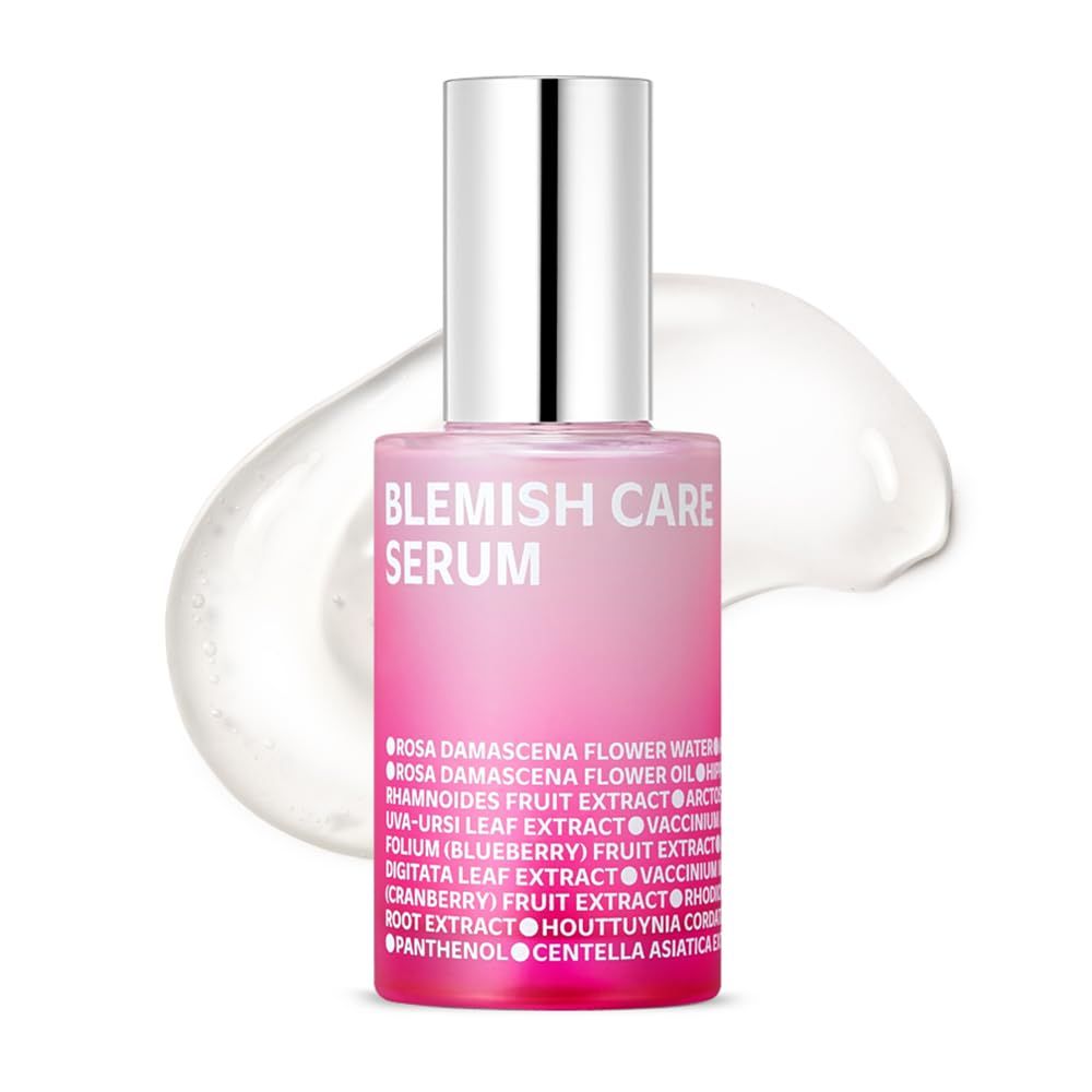 ISOI Blemish Care Up Serum, Vegan Hydrating Serum for Smooth Glass Skin Effect, Skin Barrier Moisture Balance, Korean Skin Care (2.36 fl. oz, 70ml)