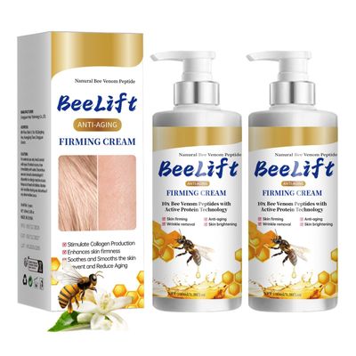 2PCS BeeLift Anti-Aging Firming Cream, Bee Venom Skin Firming Cream, Moisturizing Lift Body Cream, Lifting Skin, Gentle C-ream for All S kin Types