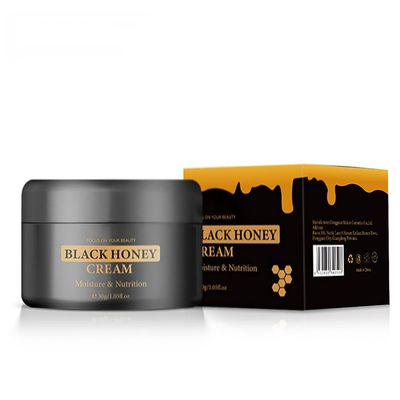 Grospe Black Honey Face Moisturizer Cream,Anti-Aging Cream with Squalane Facial Moisturizer for Women Deep Hydrating Face Cream for Dry Skin Dark Spots Wrinkles Barrier Repair Firming,1.05 Fl Oz