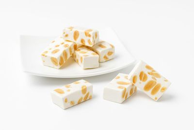 Andy Anand Sugar Free Almond Brittle, Gluten Free, Crunchy Nougat Turron, Made in Europe - 7 Oz
