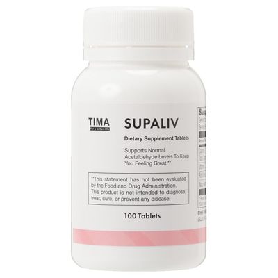 SUPALIV Japanese Patented Supplement Liver Health Immunity Support with Antioxidants 100 Tablets (33 Servings)