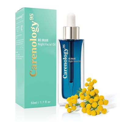 Carenology 95 - RE:BLUE Night Facial Oil 1.7 FLOZ, 50ml