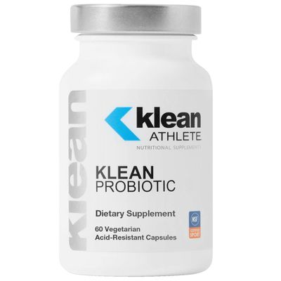 Klean ATHLETE Klean Probiotic Shelf Stable Probiotic to Support Immune System and Overall Health of The Digestive System NSF Certified for Sport 60 Vegetarian Acid-Resistant Capsules