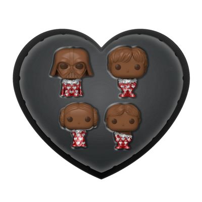 Funko Pocket POP: Star Wars Valentines Box 4-Pack (Chocolate)