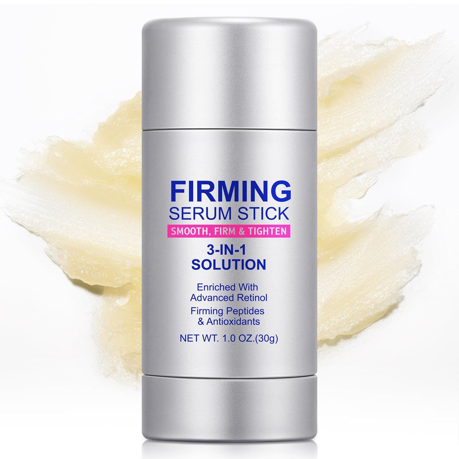 Firming Serum Stick,Retinol Stick For Neck And Face,Smooth,Tighten,Reduces Wrinkles,Instant Face Lift Cream,For All Skin Types,1.0 Oz.(30G)