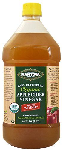 Organic Apple Cider Vinegar With The Mother 68 oz -100 USDA Certified Organic - Raw, Unfiltered