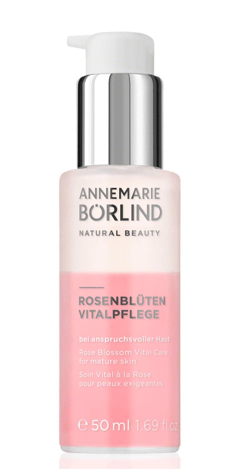 ANNEMARIE B RLIND - Rose Blossom Revitalizing Care - Sustainably Sourced Anti-Aging Face Serum With Valuable Plant Oils for a Vitalized and Smooth Skin - 1.69 Oz