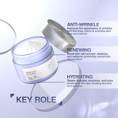 SADOWAY Neck Creams for Tightening and Firming: Neck Firming Cream Hydrating Face Cream Gentle and Effective for Both Men Women