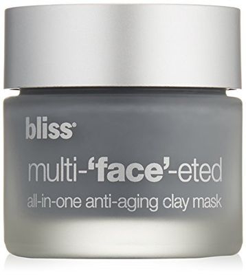 BLISSMULTI-&#39;FACE&#39;-ETED ALL-IN-ONE ANTI-AGING CLAY MASK 2.3 OZ (Pack of 2)