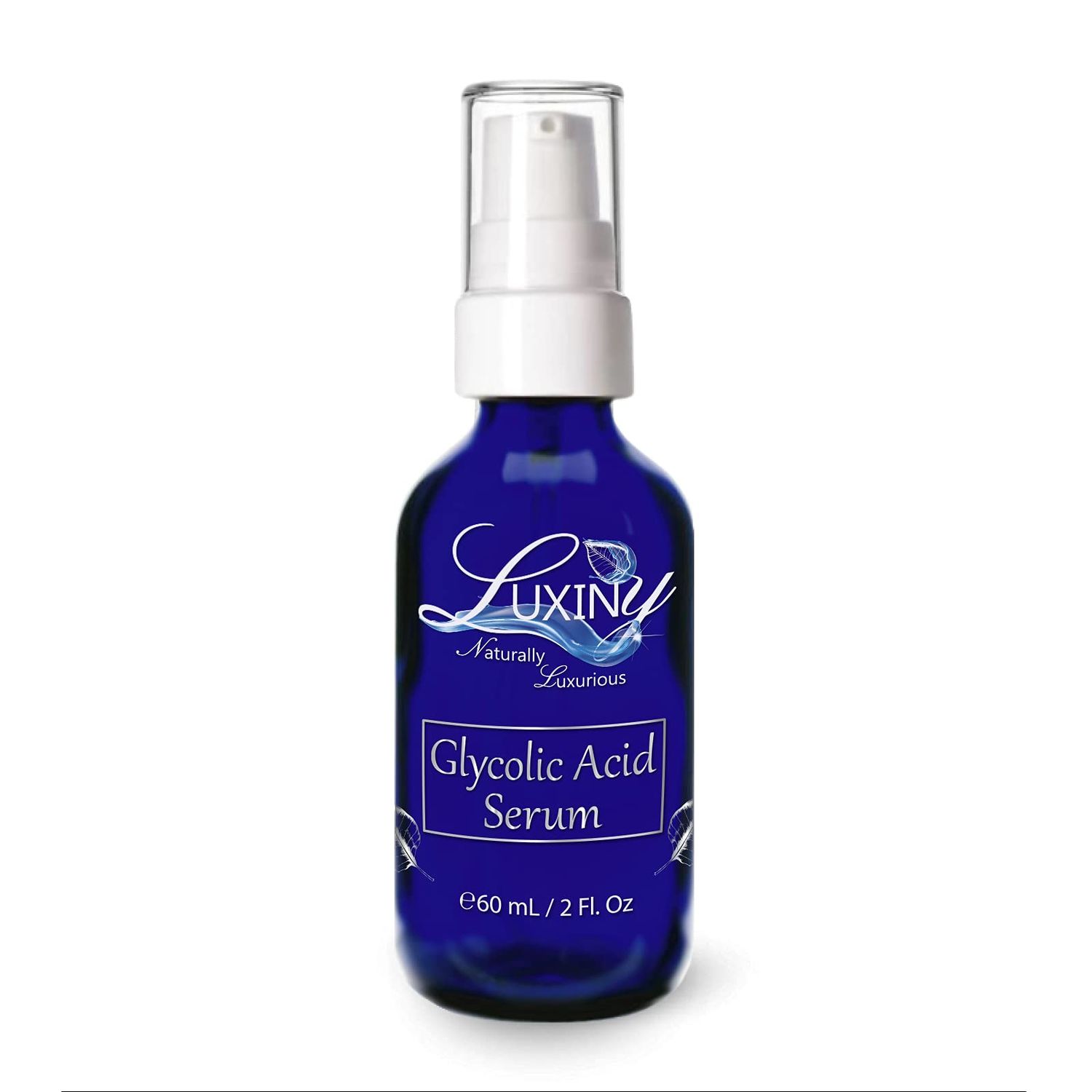 Luxiny Glycolic Acid Serum, an Anti Aging Serum and Facial Exfoliator to Help Even Skin Tone Reduce Wrinkles, a Vegan Skin Care Facial Serum with Soothing Aloe - For All Skin Types, 2 oz.