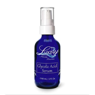 Luxiny Glycolic Acid Serum, an Anti Aging Serum and Facial Exfoliator to Help Even Skin Tone Reduce Wrinkles, a Vegan Skin Care Facial Serum with Soothing Aloe - For All Skin Types, 2 oz.