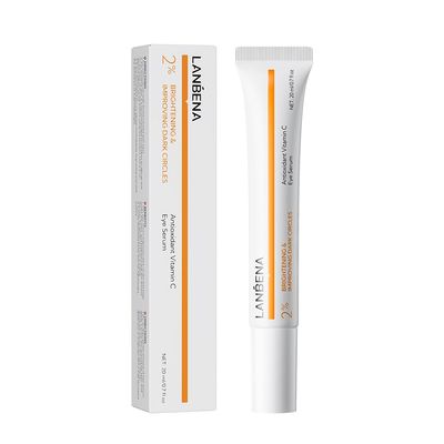 LANBENA Eye Cream for Wrinkles,Anti-Aging Eye Cream with Vitamin C,Reduce Fine Lines,Firm Eye Skin,Puffy Eyes and Dark Circles Treatments