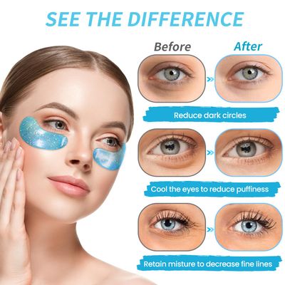 Under Eye Patches for Puffy Eyes - 24 Pairs Retinol Collagen Eye Gel Pads, Reduce Wrinkles, Puffy Eyes, Eye Bags - Eye Mask Skincare, Anti Aging Face Moisturizer