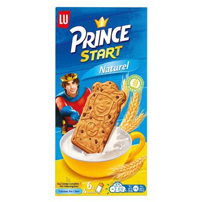 Chocolate Biscuits Lu Prince Biscuit Start with Chocolate 6 x 4 Cookies Total Weight 10.58 ounce