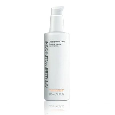 Germaine de Capuccini - Options Essential makeup Removal Milk - Sensitive and Normal Skin - Removes impurities and makeup traces, prevents dryness and showers the skin with hydration - 6.8 FL OZ