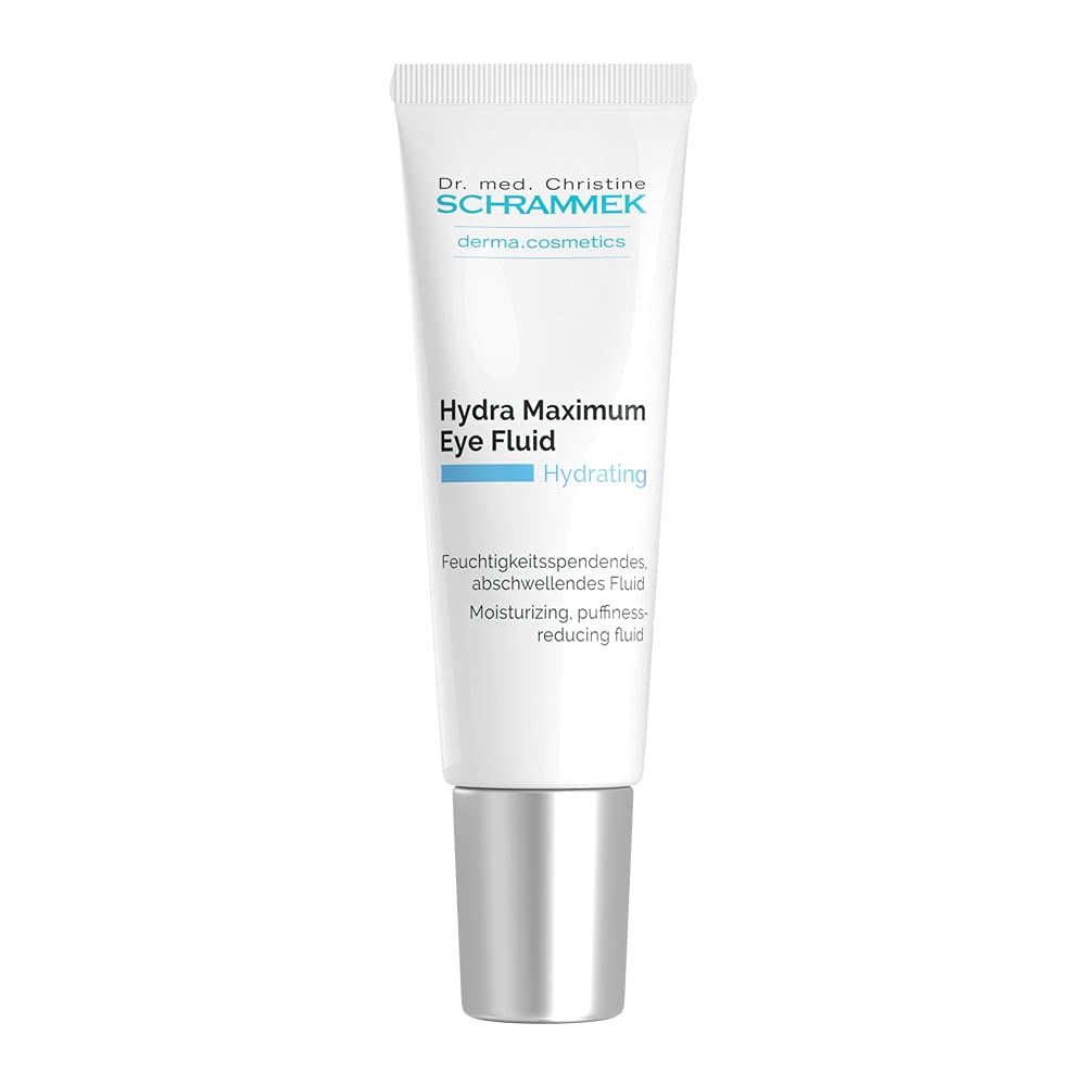Hydra Maximum Eye Fluid (0.5 fl oz) - Reduces Fine Lines, Wrinkles Dark Circles - Under Eye Treatment - Hyaluronic Acid - Eye Care - Dr. Schrammek