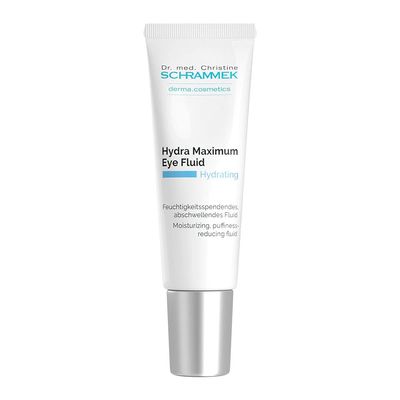 Hydra Maximum Eye Fluid (0.5 fl oz) - Reduces Fine Lines, Wrinkles Dark Circles - Under Eye Treatment - Hyaluronic Acid - Eye Care - Dr. Schrammek