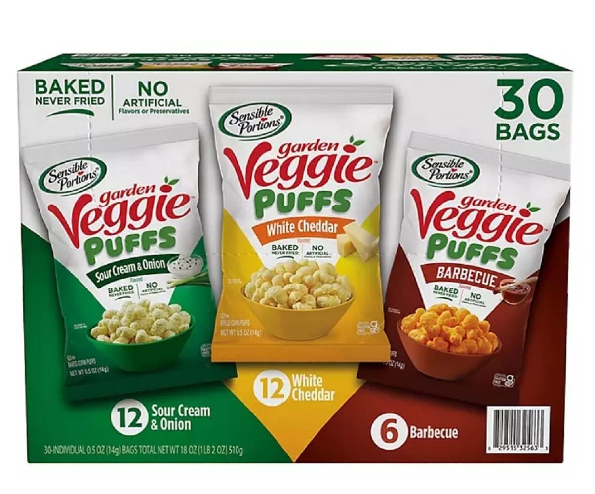 SENSIBLE PORTIONS Screamin&#39; Zesty Ranch Veggie Straws, 4.25 OZ