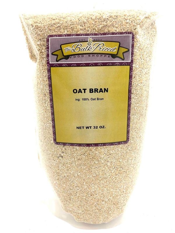 Oat Bran (32oz. Resealable Zip Lock Stand Up Bag)