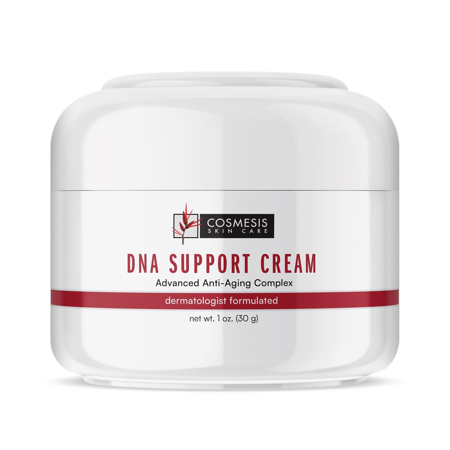 DNA Support Cream: Rejuvenate Skin with Hyaluronic Acid Caprylic Acid Formula for Youthful Radiance Moisturization - 1 oz Face D collet