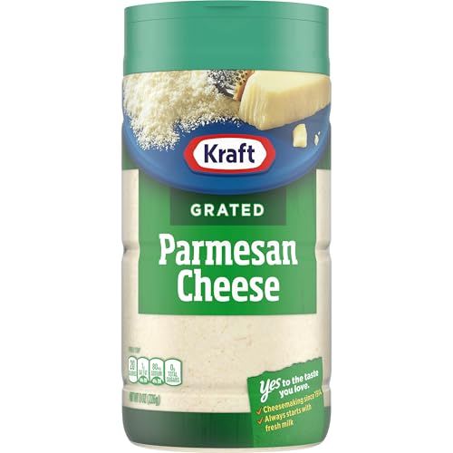 Kraft Parmesan Grated Cheese (8 oz Shaker)