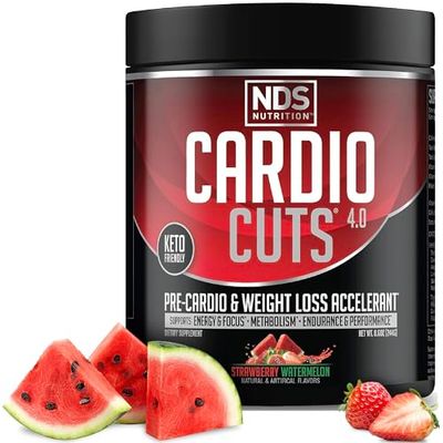 NDS Nutrition Cardio Cuts 4.0 - Strawberry Watermelon 30 servings (Pack of 1)