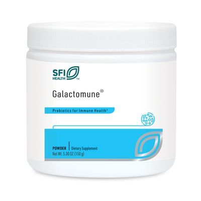 Klaire Labs Galactomune Powder - Prebiotic Beta-Glucan Galactooligosaccharides Immune Support (30 Servings, 150 Grams)