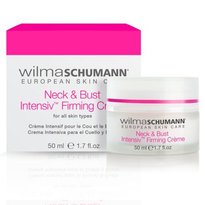 WILMA SCHUMANN Neck and Bust Intensiv Firming Cream, Hydrating Skin Moisturizer, Chest and Decolletage Cream, 1.7 oz