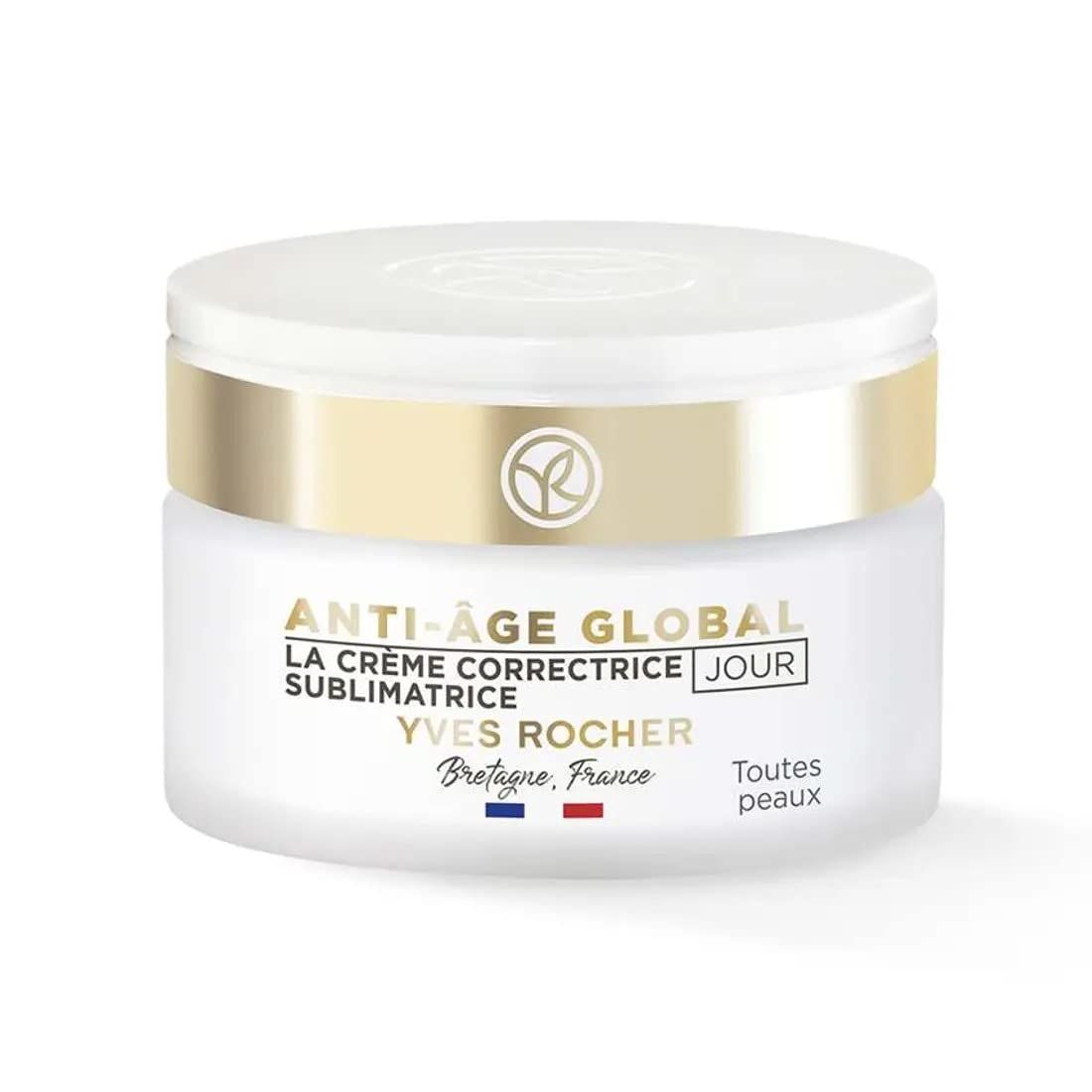 Yves Rocher The Anti-Aging Beautifying Cream Day - Dry Skin, 50 ml.1.6 fl.oz
