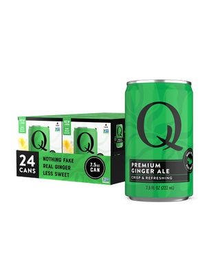 Q Mixers Premium Ginger Ale, Premium Cocktail Mixer Made with Real Ingredients, 7.5 Fl oz (Pack of 24)