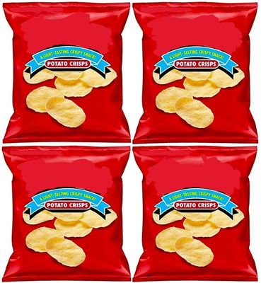 Regular Potato Crisps, 4.25 oz. Bags (Pack of 4)