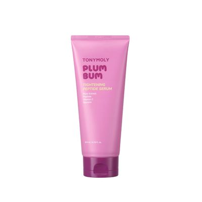 TONYMOLY Plum Bum Tightening Peptide Serum, 6.76 fl oz, with Vitamin C and Glycerin