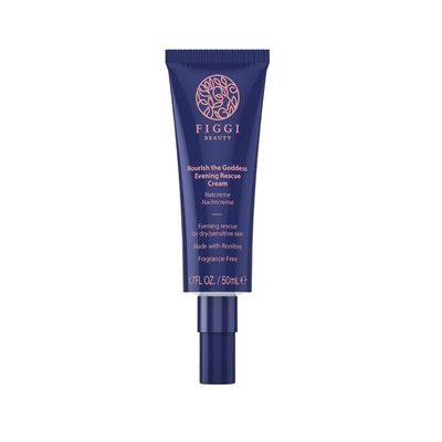 FIGGI Beauty Face Moisturizer Evening Cream 50ml Nourish the Goddess Night Cream for Face Face Cream Formulated for Anxious Sensitive Skin Vegan Cruelty Free