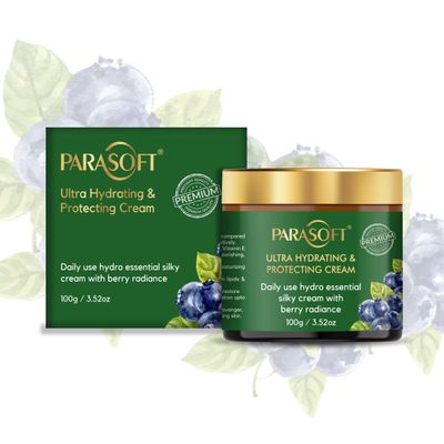 Parasoft Ultra Hydrating and Protecting Cream for Long Lasting Moisturizing, Packed With Natural Ingredients - 100 gm