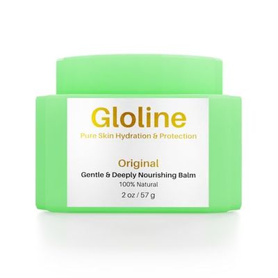 Gloline Original - Hydrating Skin Superfood Balm for Face Body Deeply Moisturizing and Nourishing All Natural Skin Care with Squalane, Shea Butter, Vitamin E 6 Antioxidant-Rich Botanicals