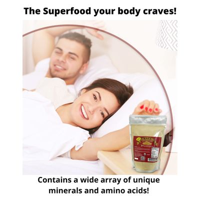 Organic Peruvian Maca Root Powder (16 oz) - Raw Nutrient-Dense Adaptogenic Superfood - Supports Energy, Hormonal Balance Endurance - Non-GMO, Gluten-Free Vegan Wellness Booster