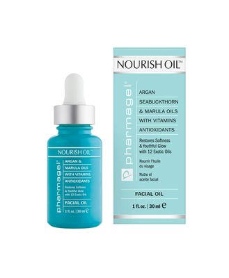 Pharmagel Nourish Facial Oil Anti Aging Face Oil with 12 Exotic Oils including Avocado and Rosemary Seed Dry Skin Relief 1.0 fl. oz.