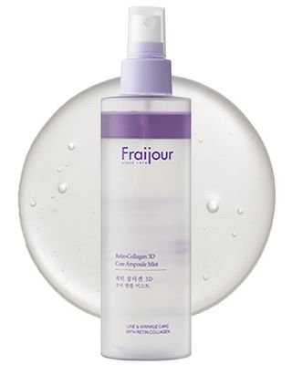 Fraijour Retin-Collagen 3D Core Ampoule Mist - Anti-Aging Facial Mist with Retinal, Bakuchiol Hydrating Oils, Firms Plumps Skin, Low pH, for Sensitive Skin, 6.76 fl.oz.