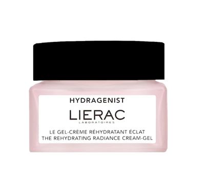 Lierac Hydragenist - Rehydrating Radiance Cream Refill - Natural Hydrating Face Moisturizer for Women with Hyaluronic Acid Rehydrating Ferment, Recomended for All Types of Skin, 50 ml