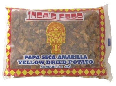 Inca&#39;s Food Papa Seca Amarilla (Yellow Dried Potato), 15 Ounce