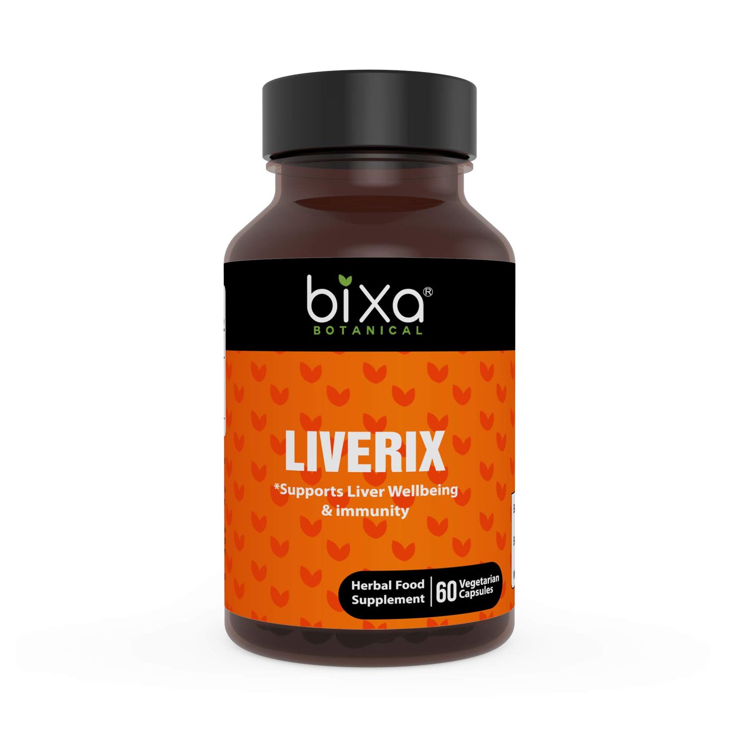 bixa BOTANICAL Liverix Capsules, Guduchi (Giloy), phyllanthus niruri, Kutaki Extract 60 Veg Capsules (450mg)