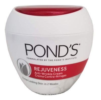 Ponds Rejuveness Anti-Wrinkle Cream 7 Ounce Jar - 4 Pack