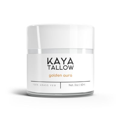 Tallow Moisturizer with Raw Manuka Honey - 100 Grass-Fed - Whipped Light and Airy Cream - For Skin, Face and Body