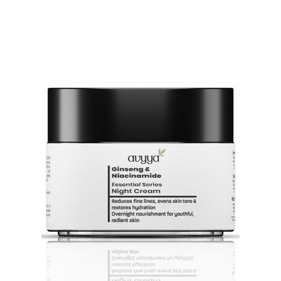 Avyya Anti-Aging Night Cream for Fine Lines, Wrinkles, Dark Spots, Pigmentation Deep Hydration for Glowing, Youthful Skin Suitable for oily, dry, and sensitive skin 3.52 oz