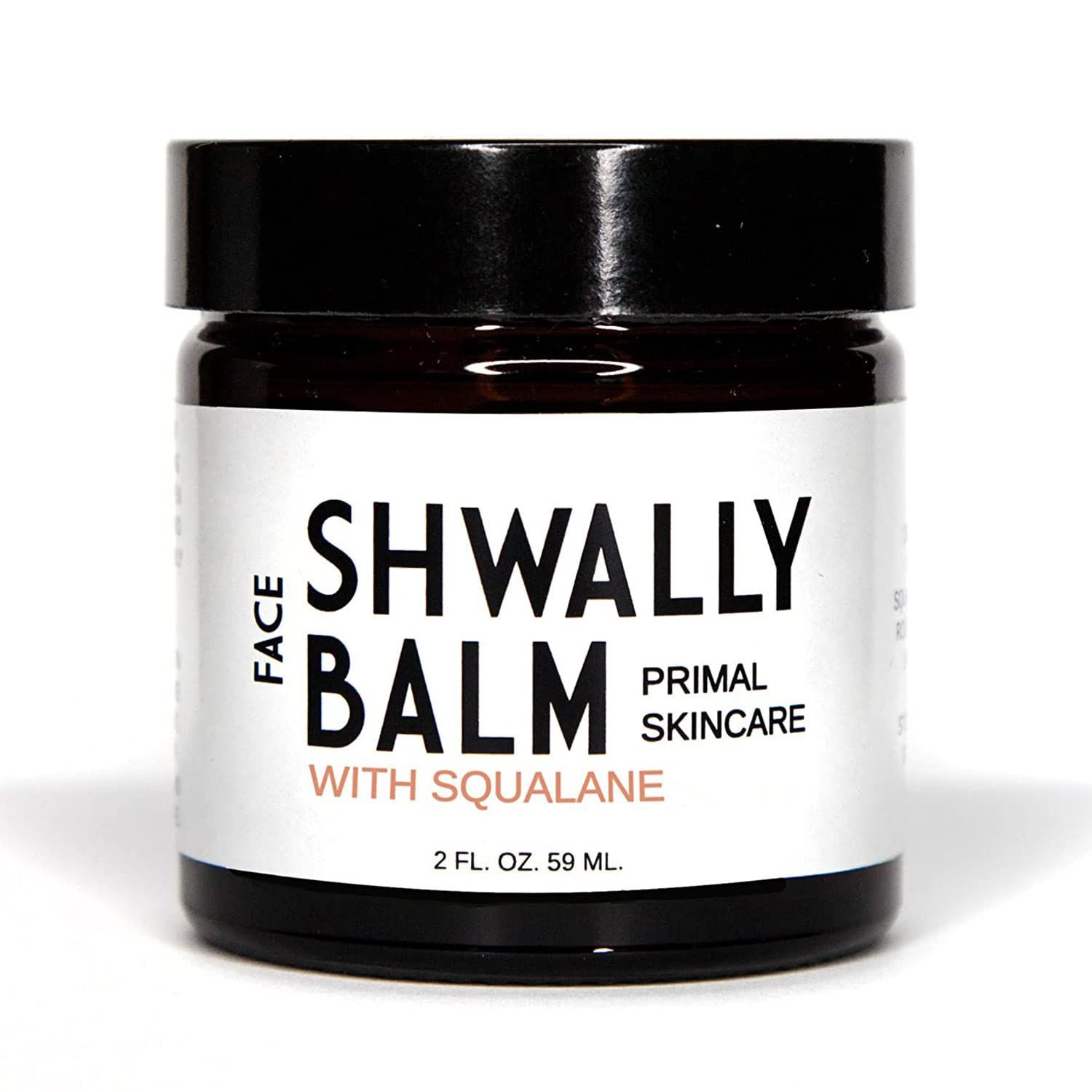 Shwally Tallow Squalane Non-Comedogenic Face Balm - Tallow Moisturizer - 100 Grass-Fed Tallow, Squalane Calendula Flowers - Creates Soft, Smooth Skin - 2 Oz (Mild Geranium Rose Lavender)