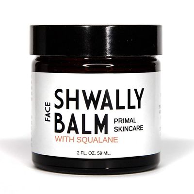 Shwally Tallow Squalane Non-Comedogenic Face Balm - Tallow Moisturizer - 100 Grass-Fed Tallow, Squalane Calendula Flowers - Creates Soft, Smooth Skin - 2 Oz (Mild Geranium Rose Lavender)
