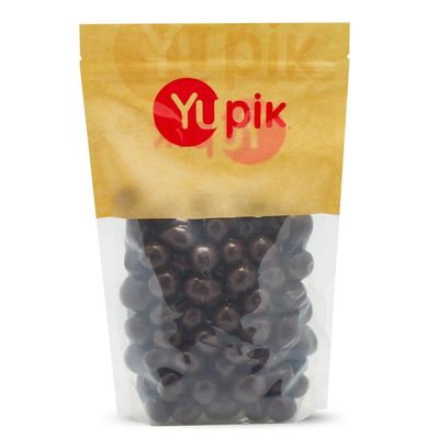 Yupik Dark Chocolate Covered Strawberries, 60 Cacao, 2.2 lb (35.2 oz), Kosher, Dried Fruits, Dried Strawberries Dipped in Rich Dark Chocolate, Chewy Smooth, Chocolate Candy, Sweet Snacks