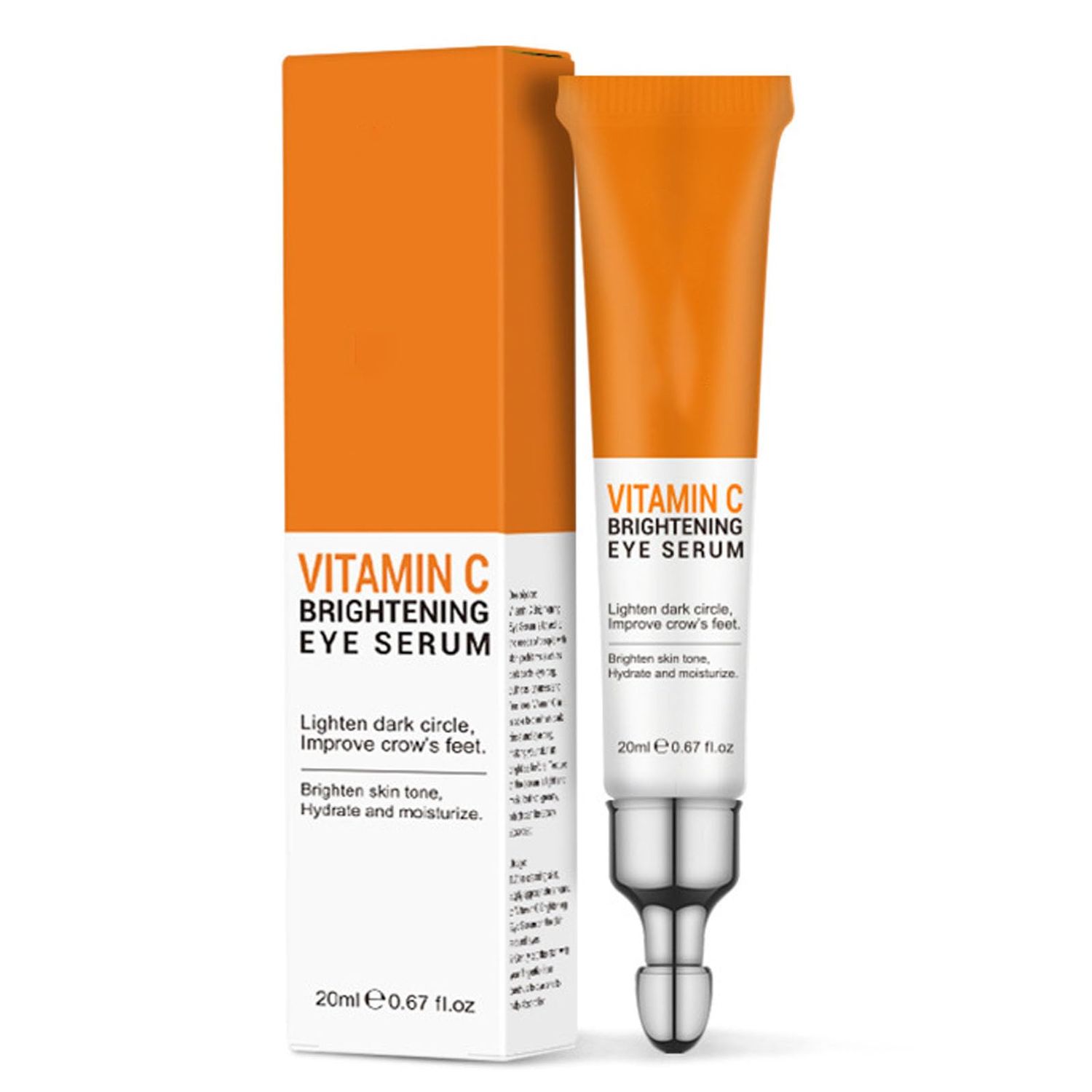 Vitamin C Eye Cream For Dark Circles, Under Eye Bag Cream Anti Aging Firming Creams For Women, Hydrating Eye Moisturizer Cream Reduce Fine Lines