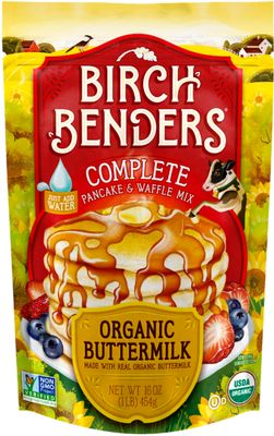 Birch Benders Buttermilk Pancake Waffle Mix, 16 Ounce Bag