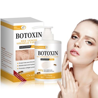FXJQOOR Bee Venom Wrinkle Firming Cream : Anti-Aging Face Moisturizer for HydratedLifted Skin, Mild Formula Reduces Lines,Boosts Collagen, Multi-Purpose Cream for Daily Skincare